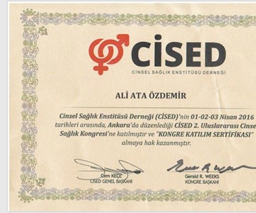 Cinsel Terapi Sertifikası